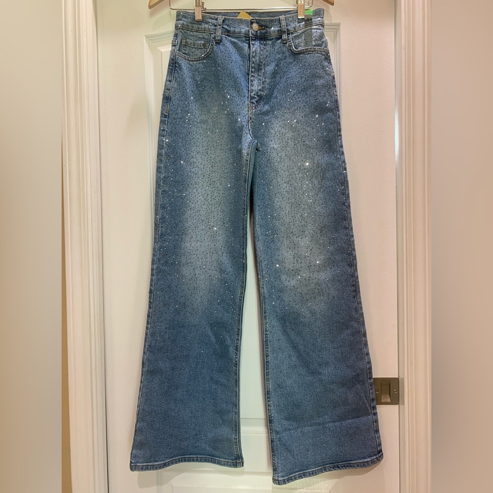 Rodeo Quincy NWT Shimmer and Shine denim
Size 7